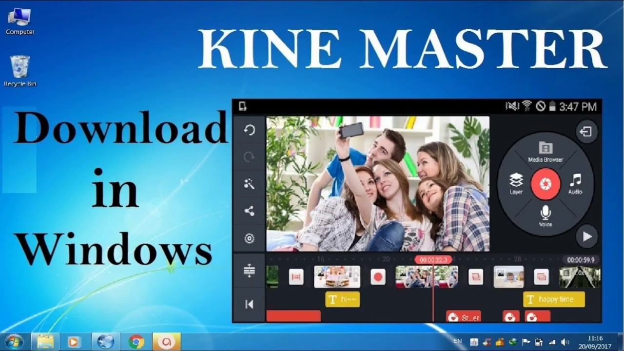 kinemaster for pc without bluestack